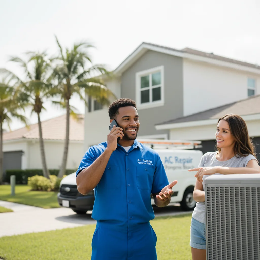 AC Repair Pompano Beach customer support in Winthrop Town